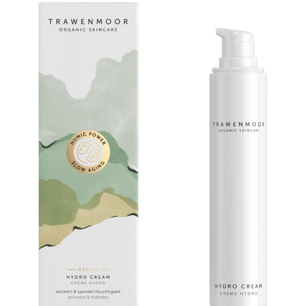 HYDRO CREAM REFILL - Organiškas Drėkinantis Kremas (PAPILDYMAS) normaliai ir sausai odai, 50ml