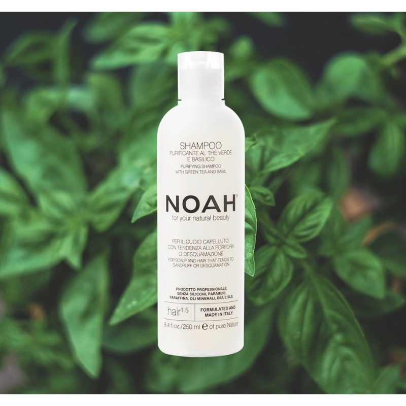 1.5. Purifying Shampoo With Green Tea Šampūnas nuo pleiskanų, 250 ml - Image 4