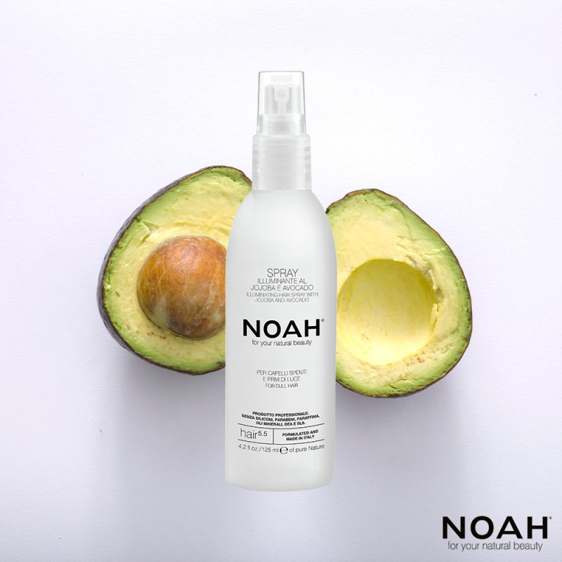 5.5. Shining Spray With Jojoba And Avocado Blizgesio suteikiantis purškiklis plaukams, 125 ml - Image 3