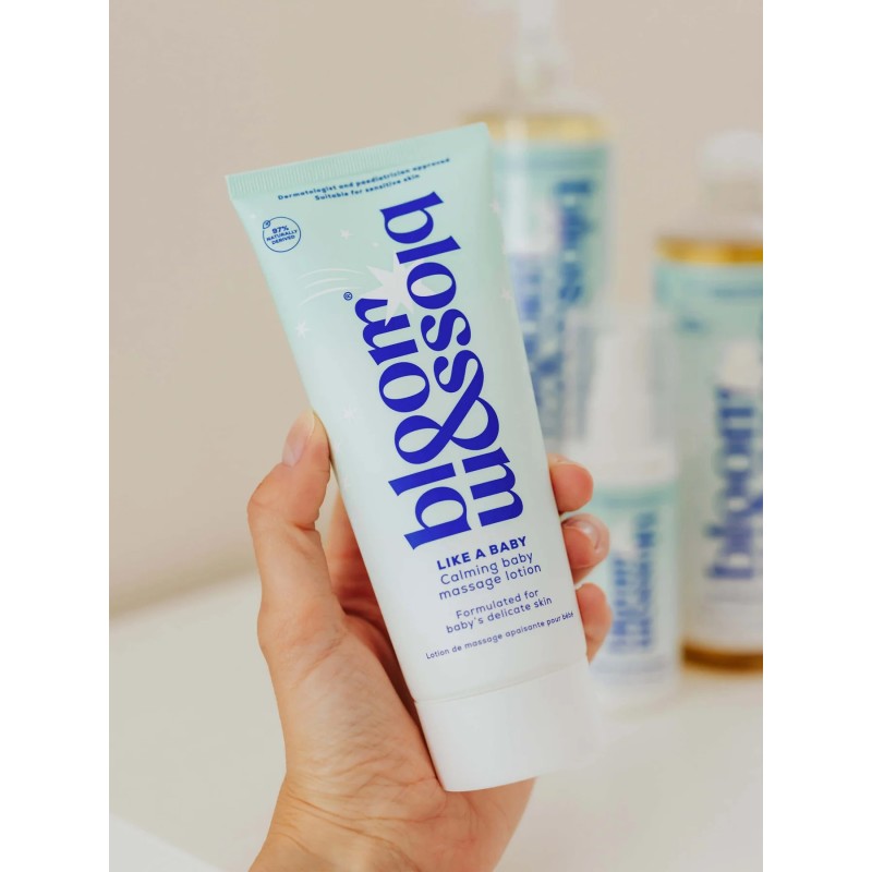 LIKE A BABY Calming Baby Massage Lotion Raminamasis masažo losjonas kūdikiams, 200ml - Image 3