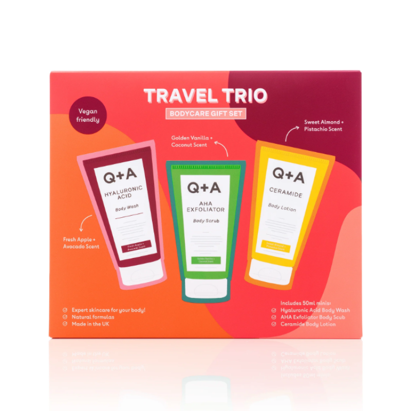 Travel Trio Bodycare Gift Set Kūno priežiūros priemonių rinkinys, 3x50ml - Image 2