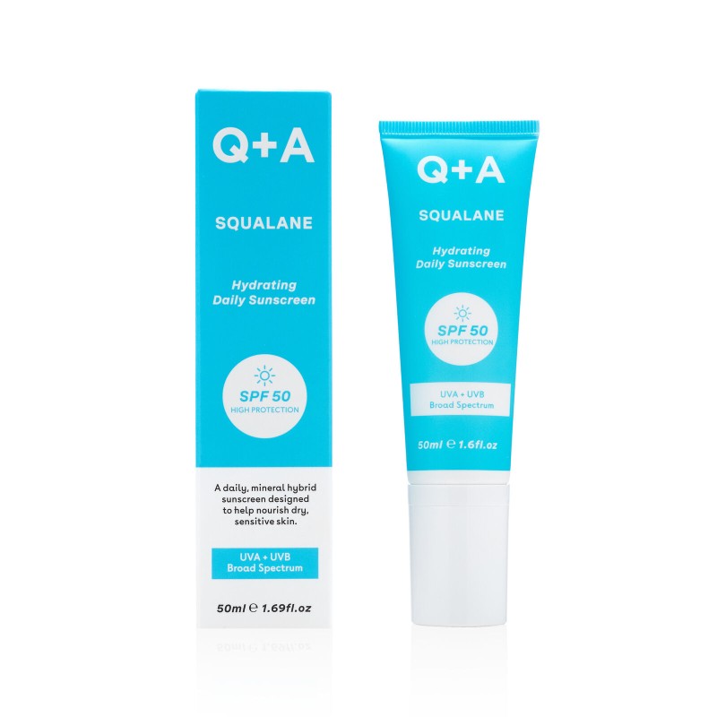 Squalane Hydrating SPF50 Drėkinamasis veido kremas nuo saulės, 50ml