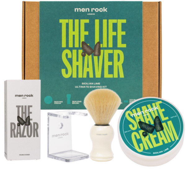 Ultimate Shaving Gift Set Sicilian Lime Skutimosi rinkinys su dviašmeniu skustuvu, 1vnt