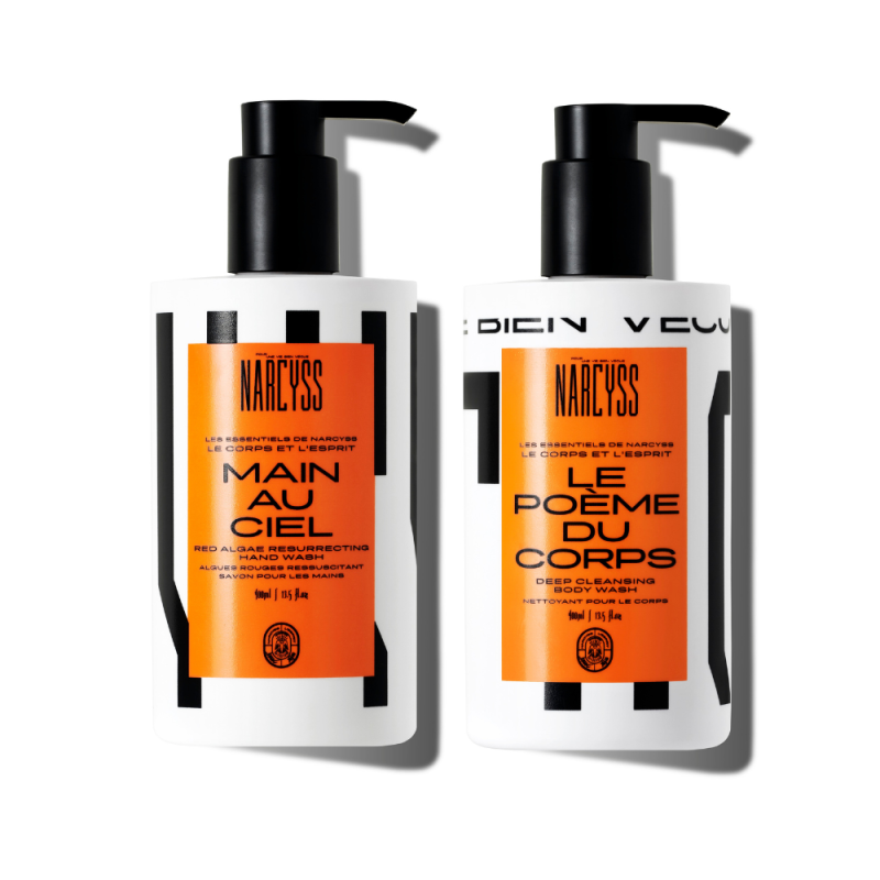 Duo-Kit Resurrecting & Deep Cleansing Rankų muilo ir prausiklio duetas, 2x400ml