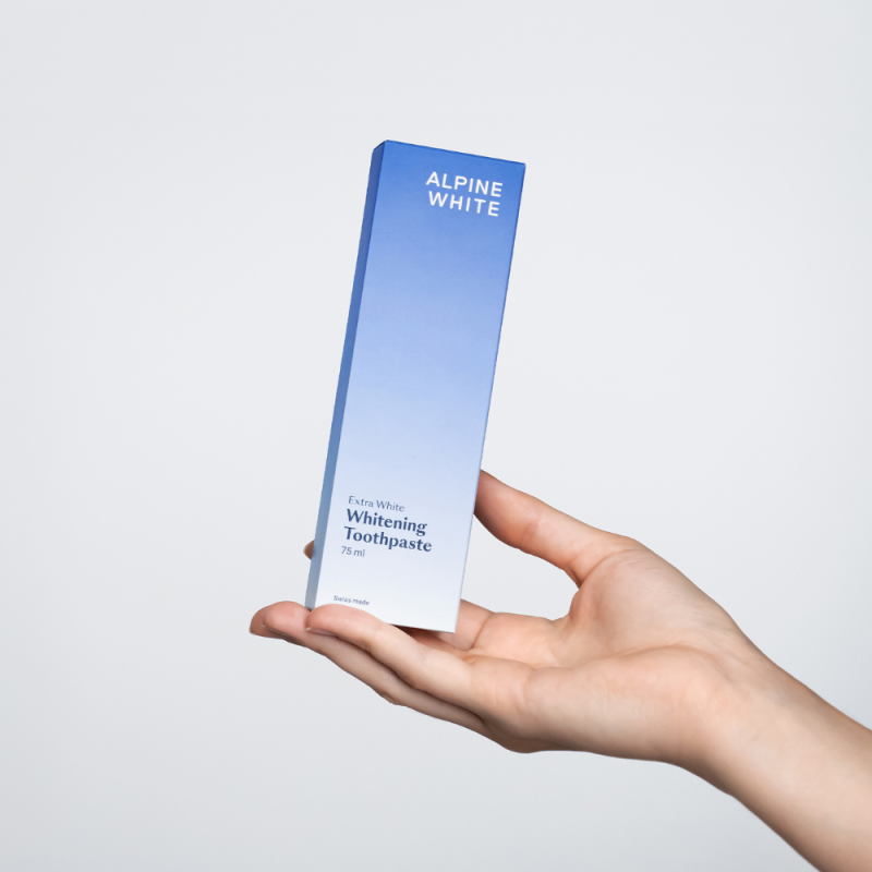 Whitening Toothpaste Extra White Balinamoji dantų pasta, 75ml - Image 2
