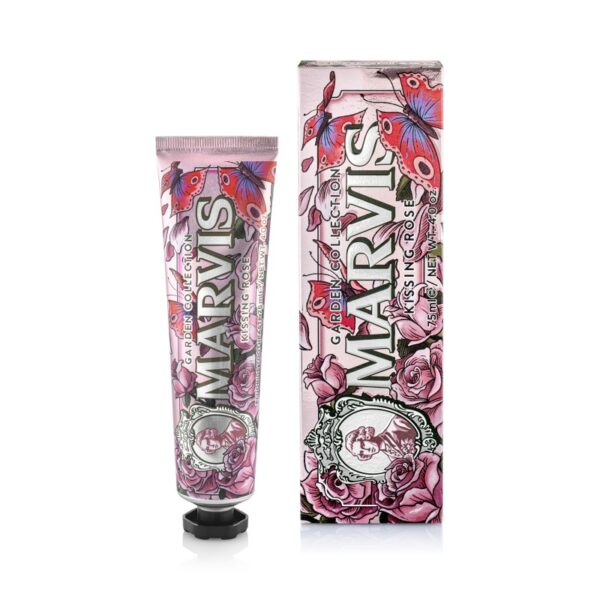 Kissing Rose Mėtų ir rožių aromato dantų pasta, 75ml