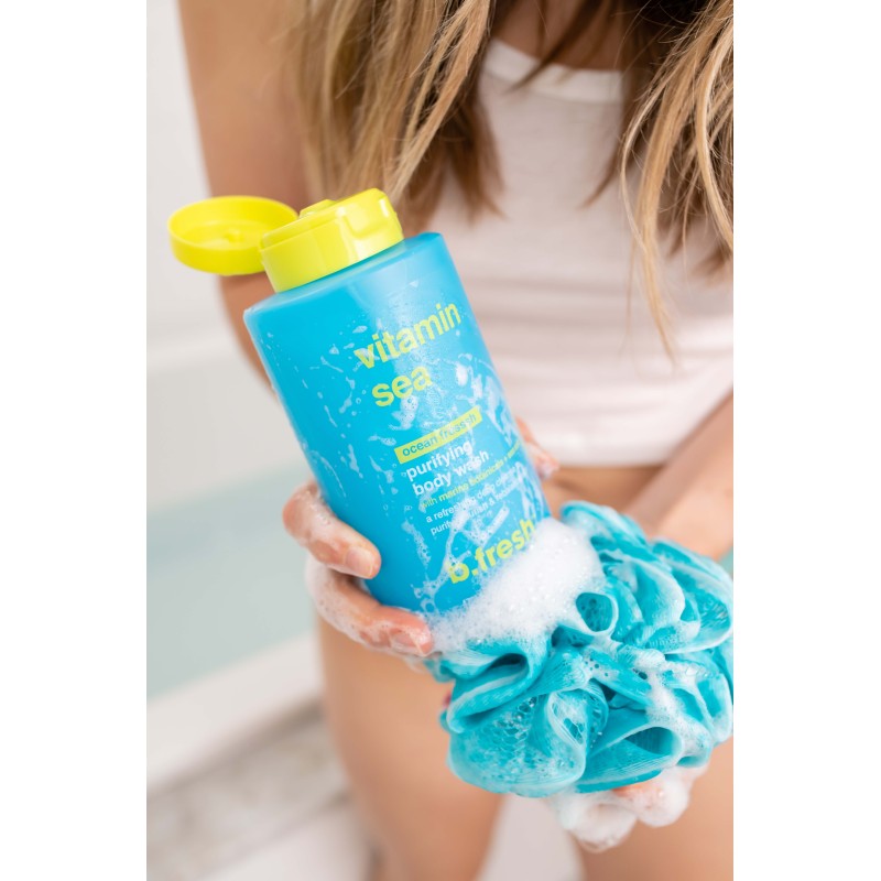 Vitamin Sea Body Wash Kūno prausiklis su jūros druska, 473ml - Image 3