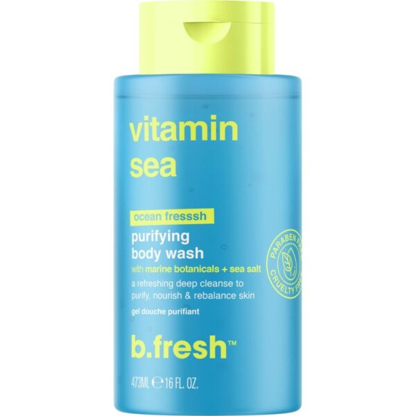 Vitamin Sea Body Wash Kūno prausiklis su jūros druska, 473ml
