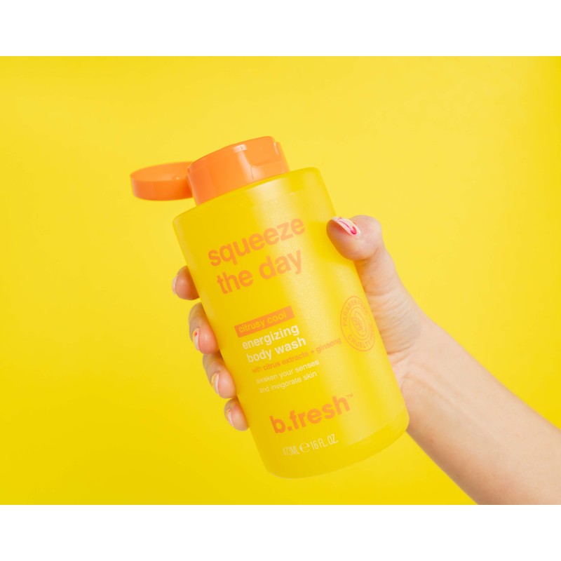 Squeeze The Day Body Wash Energizuojantis kūno prausiklis su citrusų ekstraktu, 473ml - Image 3