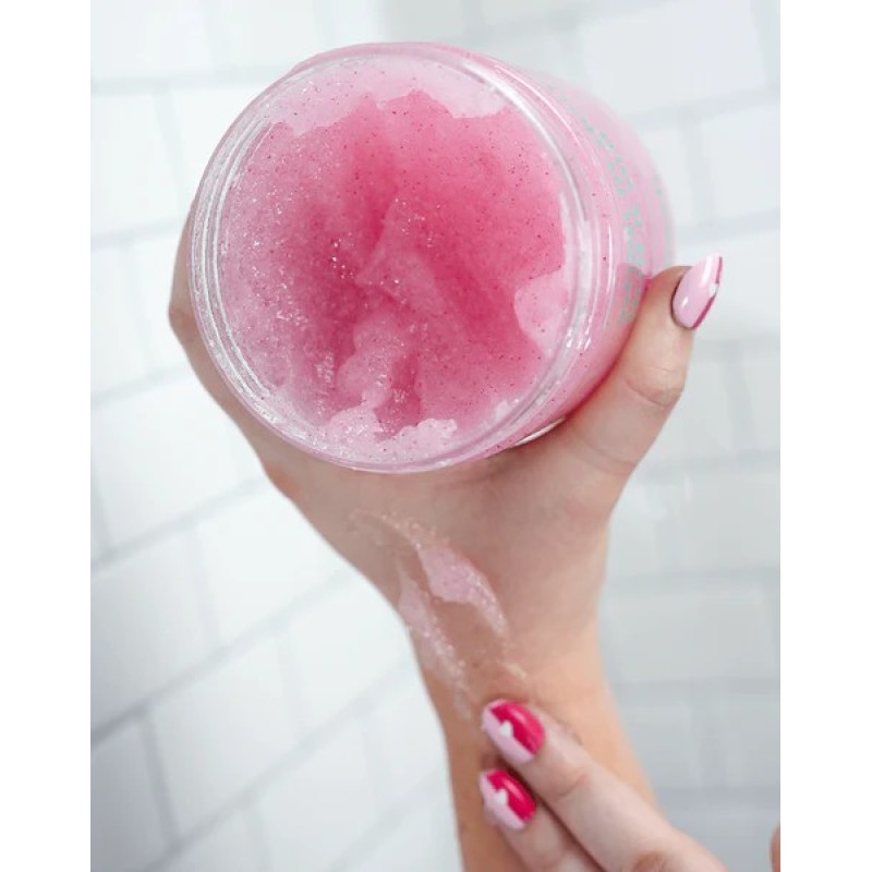 When In Doubt, Buff It Out Fruity Fizz Body Scrub Uogų aromato kūno šveitiklis, 200g - Image 3