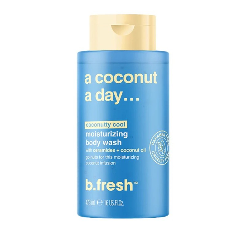 A Coconut A Day Pampering Body Wash Kokosų aromato kūno prausiklis, 473ml