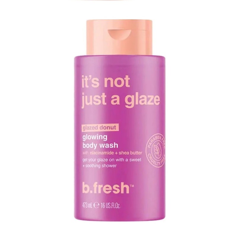 It's Not Just A Glaze Glowing Body Wash Kūno prausiklis su niacinamidu, 473ml