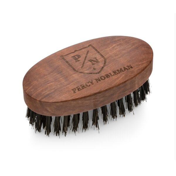 Vegan Friendly Beard Brush Barzdos šepetys su sintetiniais šeriais, 1vnt