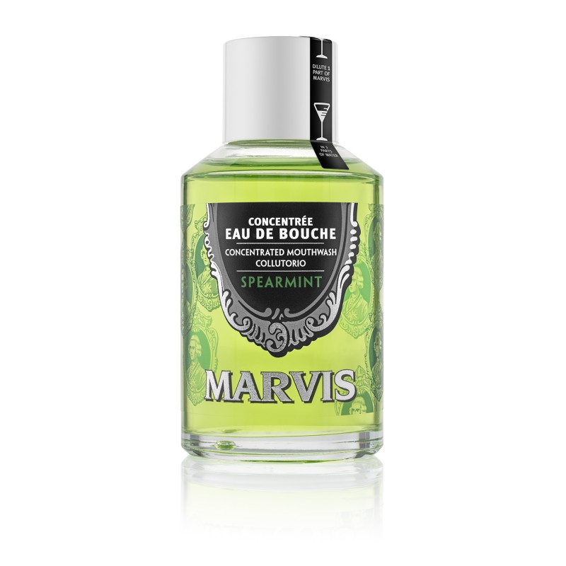 Spearmint Mouthwash Šaltmėčių skonio burnos skalavimo skystis, 120ml