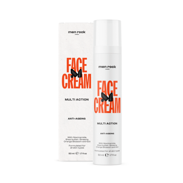 Face Cream Multi Action Daugiafunkcis veido kremas vyrams su niacinamidu, 50ml