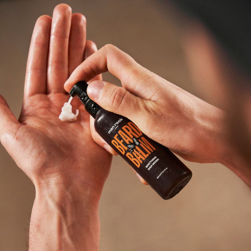 Soothing Oak Moss Beard Balm Raminantis barzdos balzamas, 100ml - Image 4