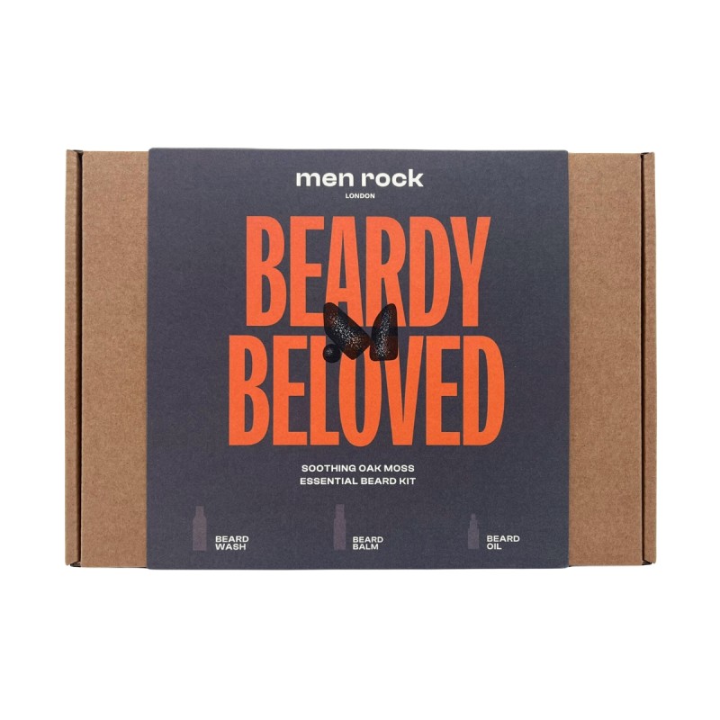 Beardy Beloved Soothing Oak Moss Beard Kit Barzdos priežiūros rinkinys, 1vnt - Image 3