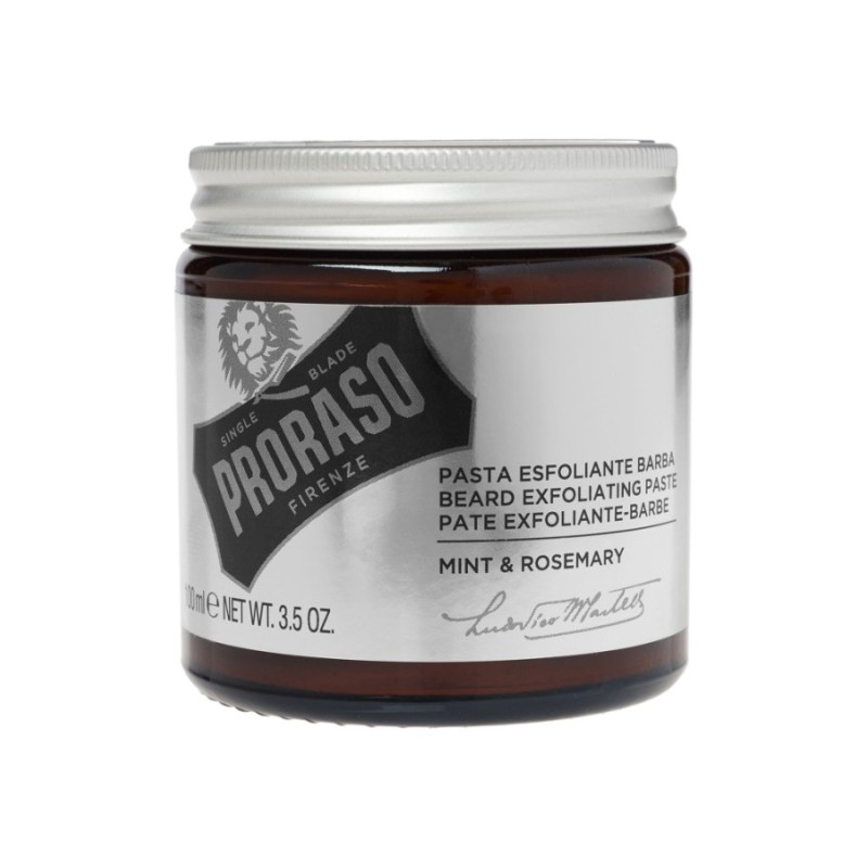 Beard Exfoliating Scrub Mėtų ir rozmarinų aromato barzdos šveitiklis, 100ml