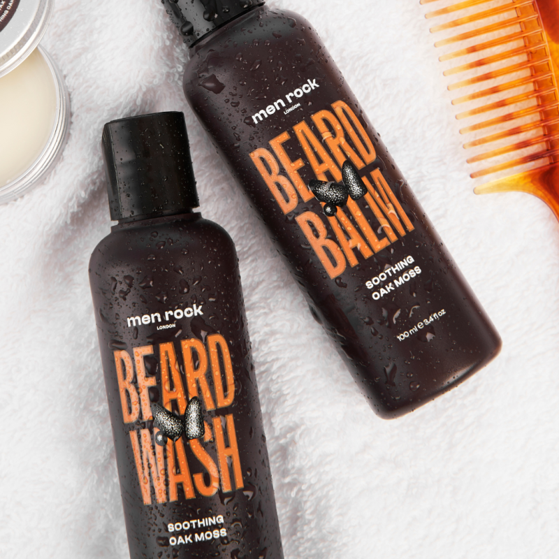 Soothing Oak Moss Beard Wash Raminantis barzdos šampūnas, 100ml - Image 3