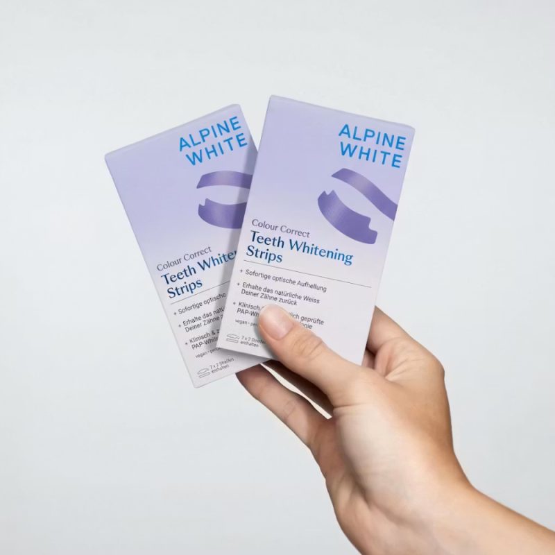 Purple Whitening Strips Violetinės dantų balinimo juostelės, 7 poros - Image 2