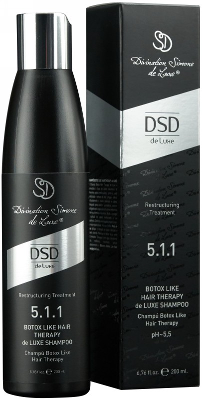 Šampūnas plaukams Botox Like Hair Therapy DSD5.1.1, su botoksu, 200 ml