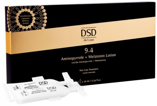 Intensyvus losjonas Aminopyrrol + Melatonin Lotion DSD9.4, nuo plaukų slinkimo, 1/10 ml