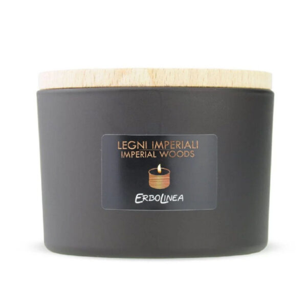 Aromatinė žvakė Legni Imperiali, 140 g ERBCANLEGNI