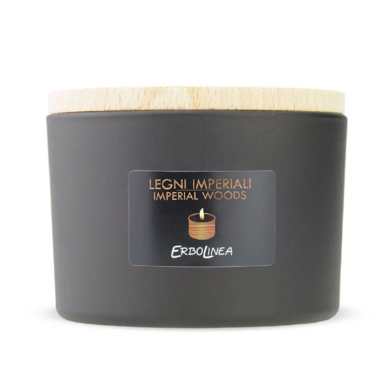 Aromatinė žvakė Legni Imperiali, 140 g ERBCANLEGNI
