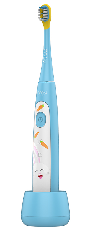 Vaikiškas įkraunamas dantų šepetėlis, mėlynas OSOMORALK6XBLUE - Image 4