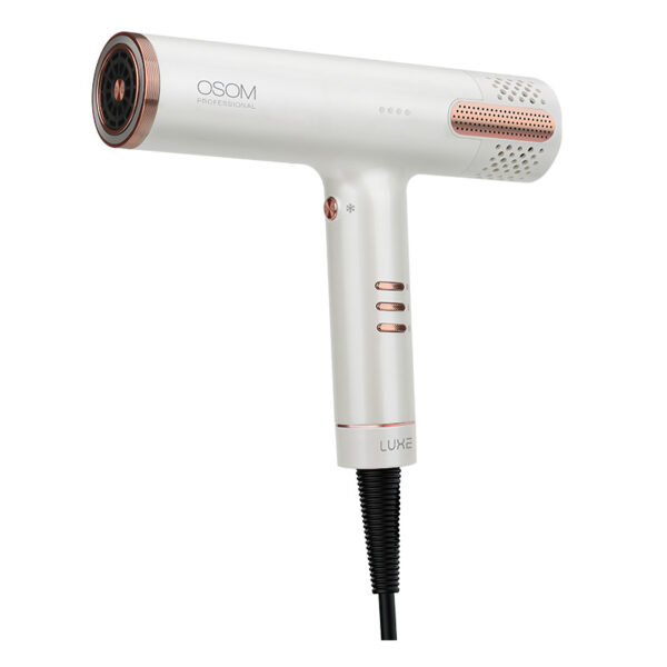 Plaukų džiovintuvas LUXE OSOMPF08WH, 1500 W, baltos spalvos