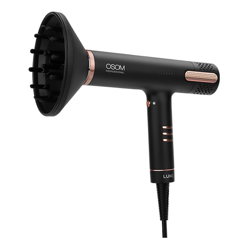 Plaukų džiovintuvas LUXE OSOMPF08BL, 1500 W, juodos spalvos - Image 2
