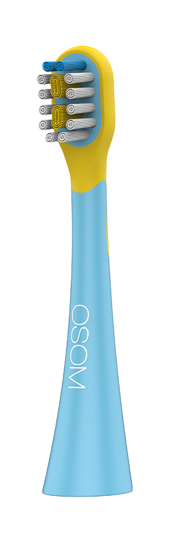 Vaikiškas įkraunamas dantų šepetėlis, mėlynas OSOMORALK6XBLUE - Image 8