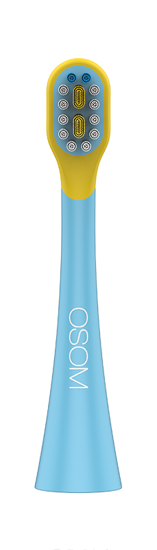 Vaikiškas įkraunamas dantų šepetėlis, mėlynas OSOMORALK6XBLUE - Image 9